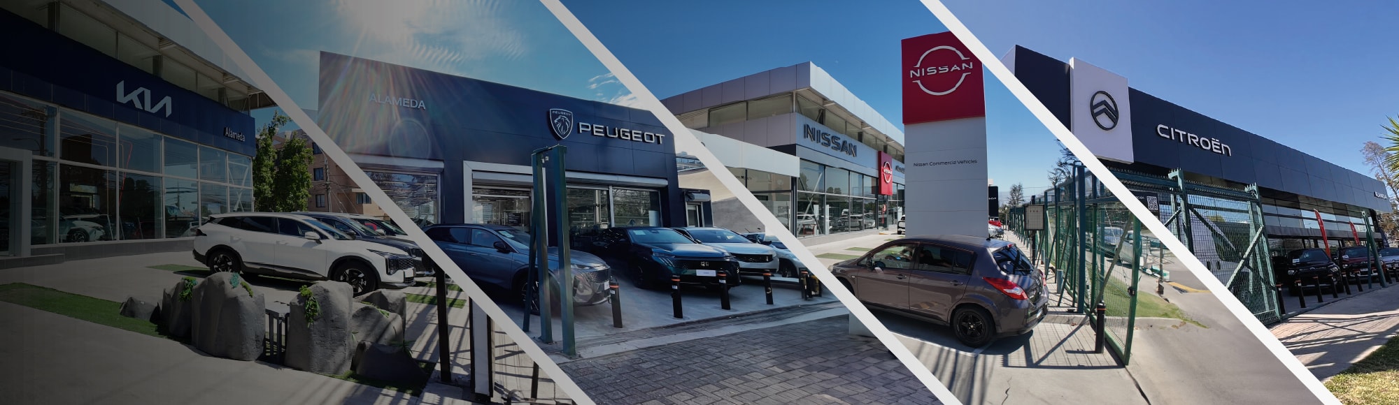 Fachada de Sucursal de Automotora Alameda