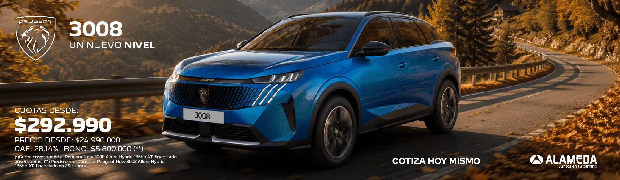 Peugeot 3008 Junio 2026