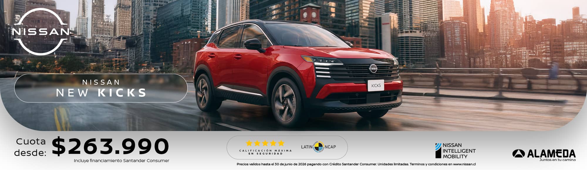 Nissan Kicks Julio 2026